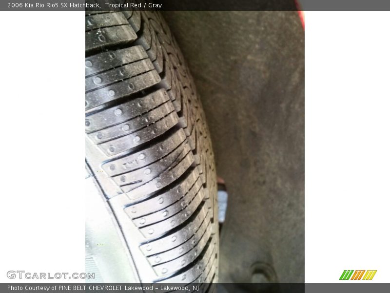 Tropical Red / Gray 2006 Kia Rio Rio5 SX Hatchback