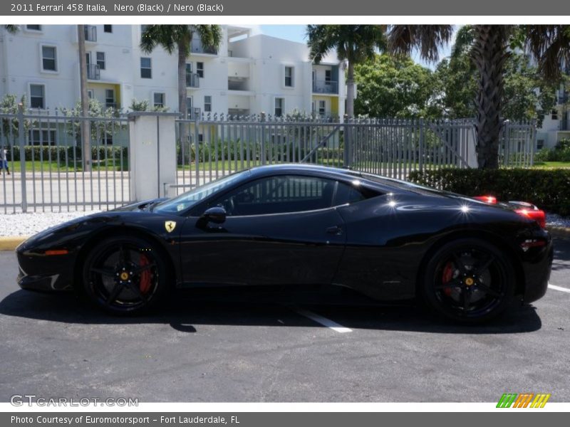 Nero (Black) / Nero (Black) 2011 Ferrari 458 Italia