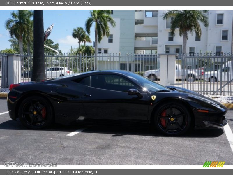 Nero (Black) / Nero (Black) 2011 Ferrari 458 Italia