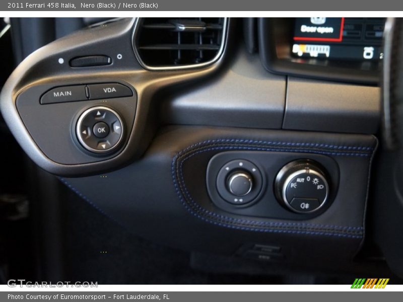 Controls of 2011 458 Italia