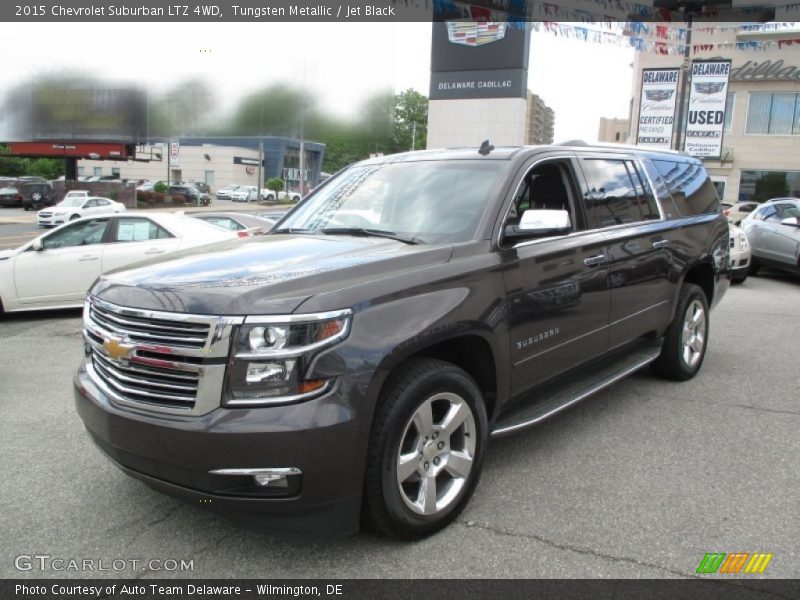 Tungsten Metallic / Jet Black 2015 Chevrolet Suburban LTZ 4WD