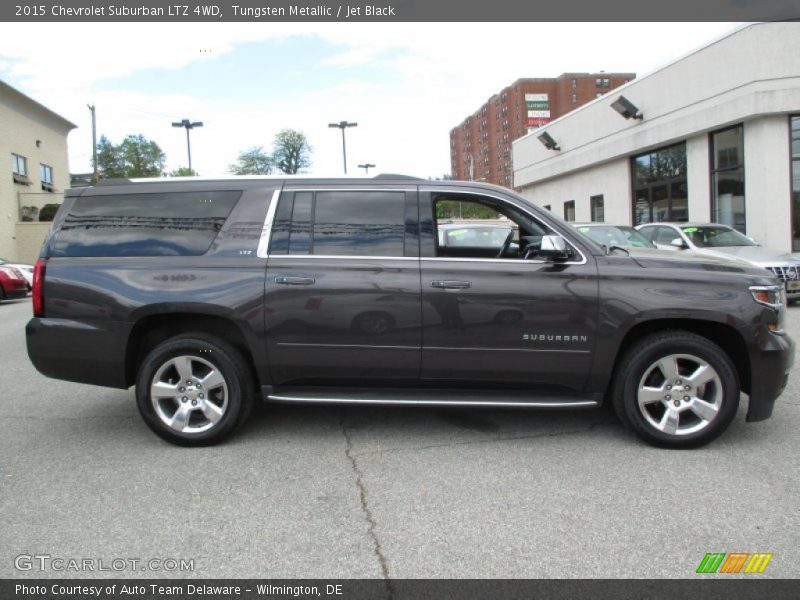 Tungsten Metallic / Jet Black 2015 Chevrolet Suburban LTZ 4WD