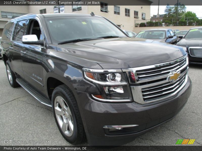 Tungsten Metallic / Jet Black 2015 Chevrolet Suburban LTZ 4WD