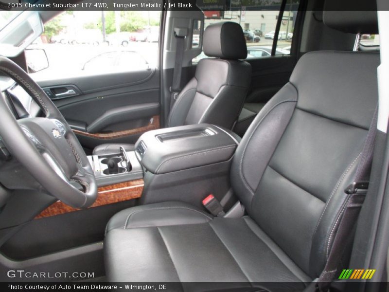Tungsten Metallic / Jet Black 2015 Chevrolet Suburban LTZ 4WD