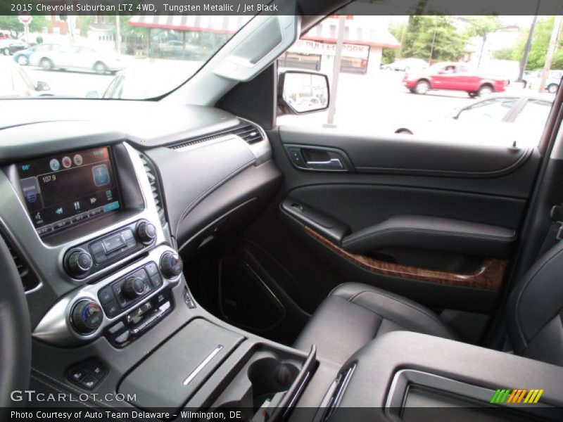 Tungsten Metallic / Jet Black 2015 Chevrolet Suburban LTZ 4WD
