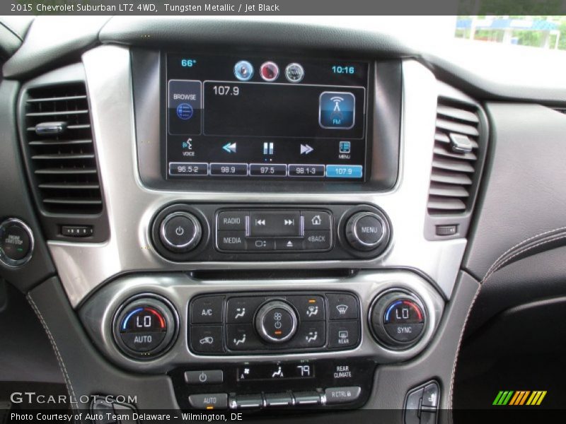Tungsten Metallic / Jet Black 2015 Chevrolet Suburban LTZ 4WD