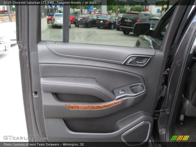 Tungsten Metallic / Jet Black 2015 Chevrolet Suburban LTZ 4WD