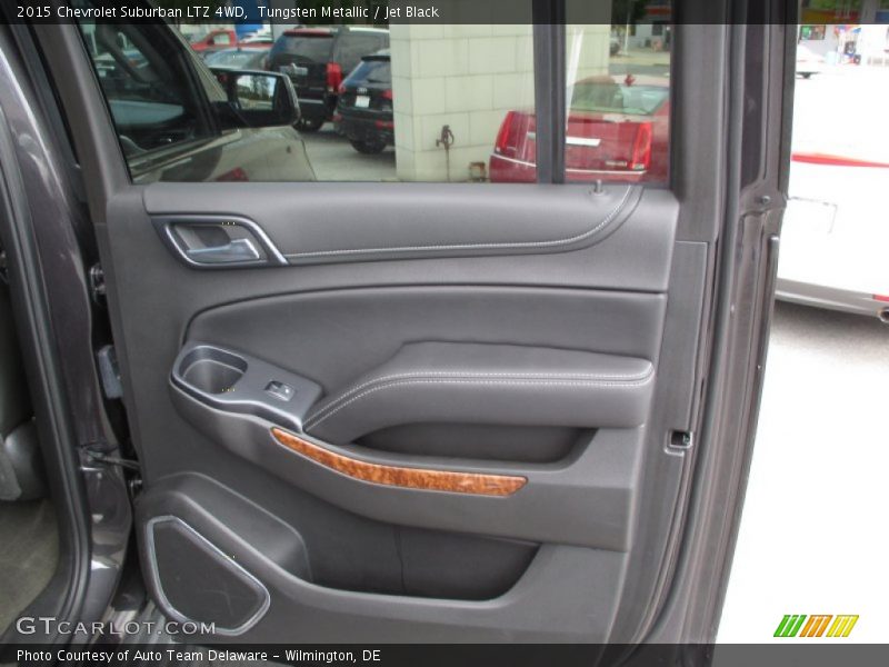 Tungsten Metallic / Jet Black 2015 Chevrolet Suburban LTZ 4WD
