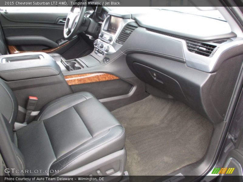 Tungsten Metallic / Jet Black 2015 Chevrolet Suburban LTZ 4WD