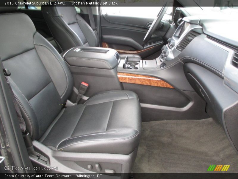 Tungsten Metallic / Jet Black 2015 Chevrolet Suburban LTZ 4WD