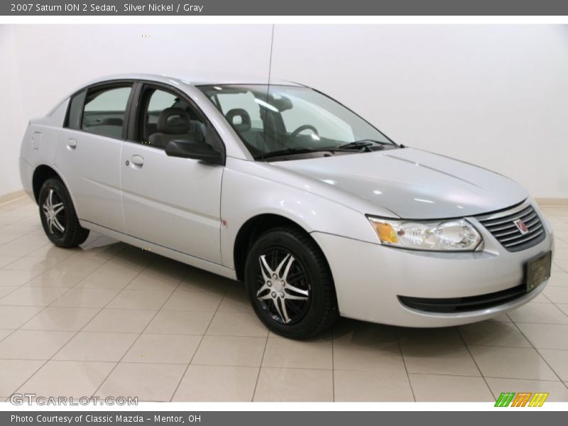 Silver Nickel / Gray 2007 Saturn ION 2 Sedan