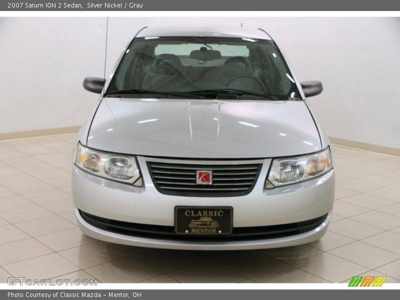 Silver Nickel / Gray 2007 Saturn ION 2 Sedan
