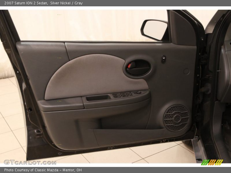 Silver Nickel / Gray 2007 Saturn ION 2 Sedan