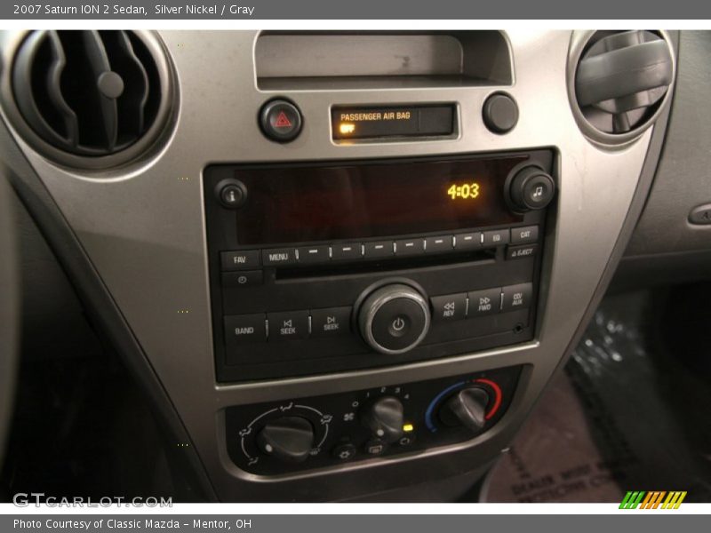 Silver Nickel / Gray 2007 Saturn ION 2 Sedan