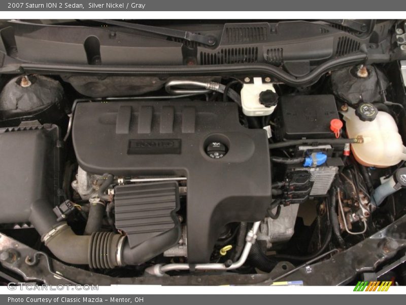Silver Nickel / Gray 2007 Saturn ION 2 Sedan