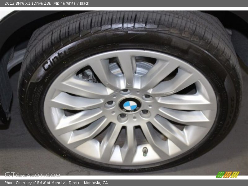 Alpine White / Black 2013 BMW X1 sDrive 28i