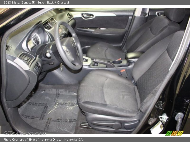 Super Black / Charcoal 2013 Nissan Sentra SR