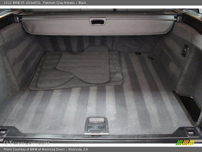 Platinum Gray Metallic / Black 2012 BMW X5 xDrive50i