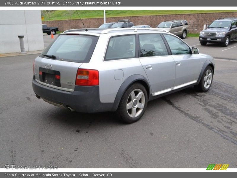 Light Silver / Platinum/Saber Black 2003 Audi Allroad 2.7T quattro