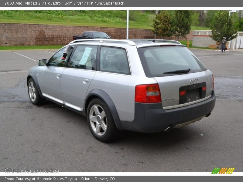 Light Silver / Platinum/Saber Black 2003 Audi Allroad 2.7T quattro