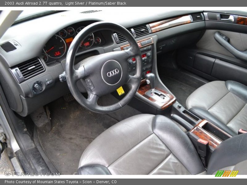  2003 Allroad 2.7T quattro Platinum/Saber Black Interior