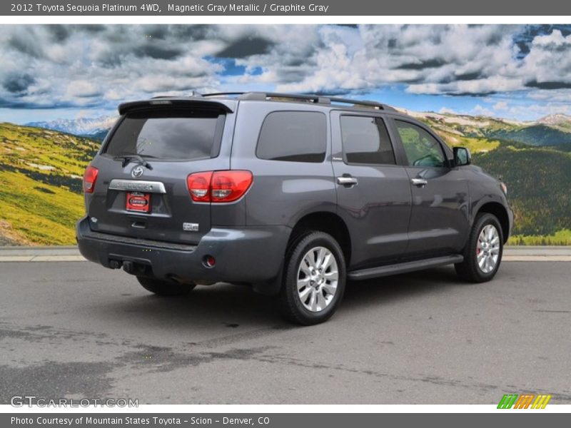 Magnetic Gray Metallic / Graphite Gray 2012 Toyota Sequoia Platinum 4WD