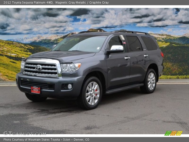 Magnetic Gray Metallic / Graphite Gray 2012 Toyota Sequoia Platinum 4WD