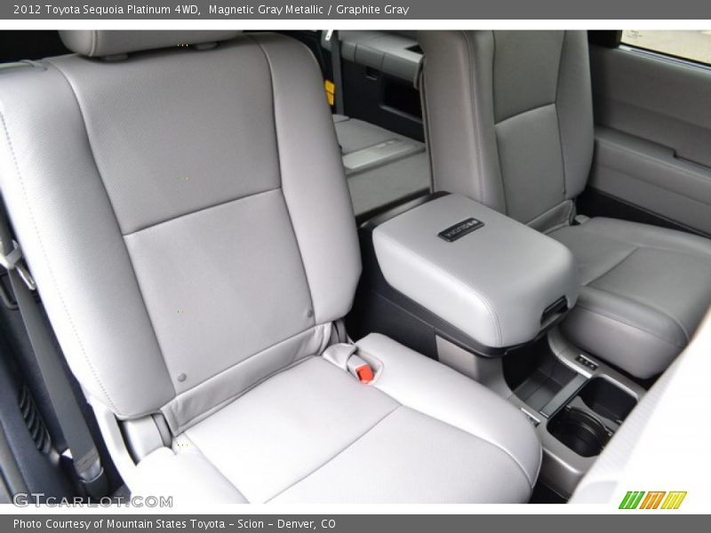 Magnetic Gray Metallic / Graphite Gray 2012 Toyota Sequoia Platinum 4WD