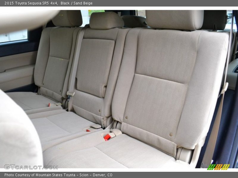 Black / Sand Beige 2015 Toyota Sequoia SR5 4x4
