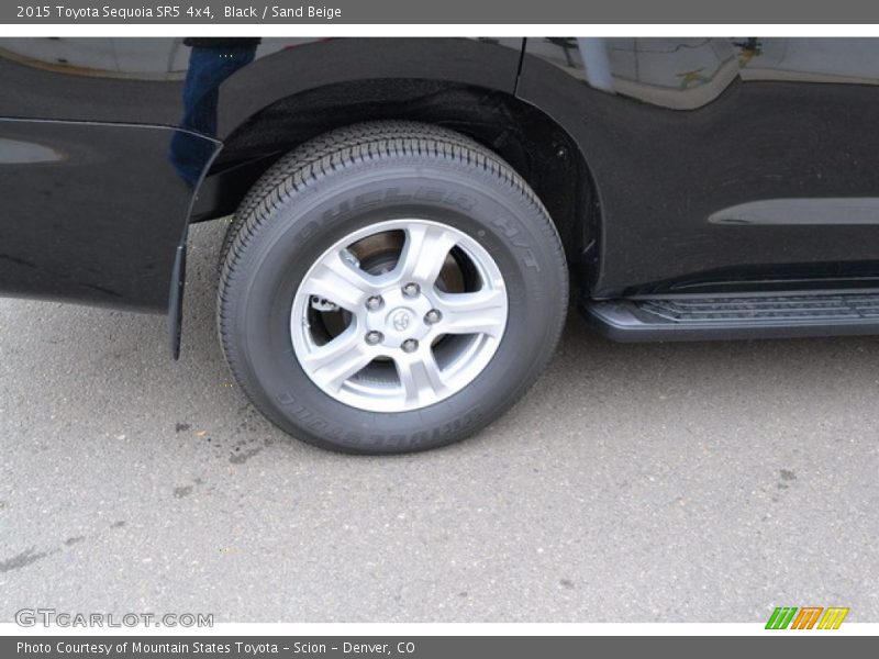 Black / Sand Beige 2015 Toyota Sequoia SR5 4x4