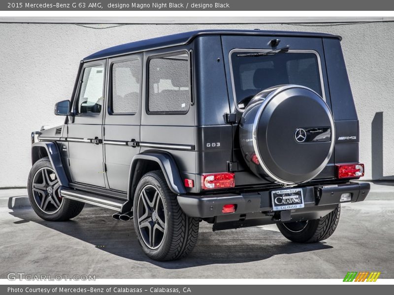 designo Magno Night Black / designo Black 2015 Mercedes-Benz G 63 AMG