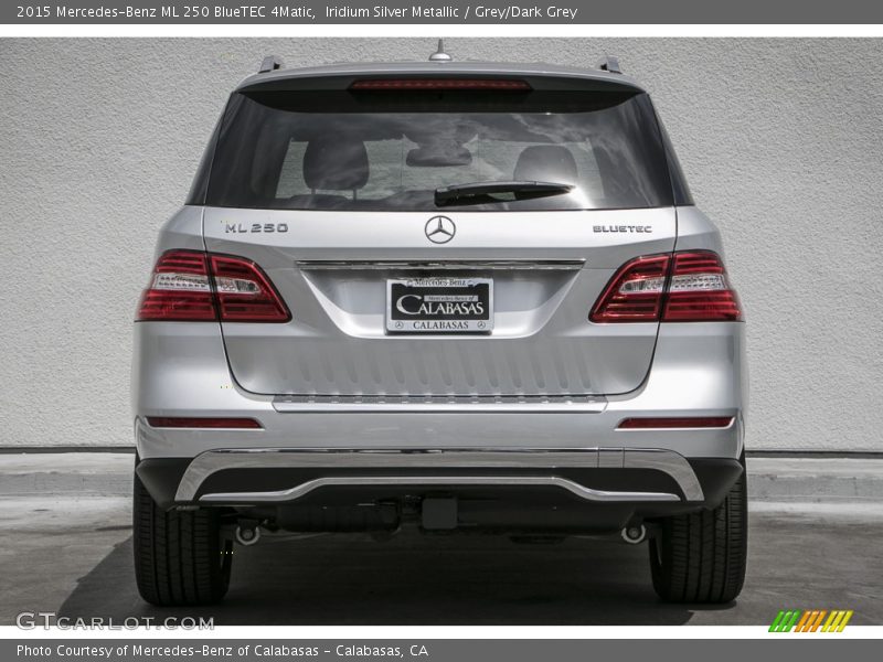 Iridium Silver Metallic / Grey/Dark Grey 2015 Mercedes-Benz ML 250 BlueTEC 4Matic