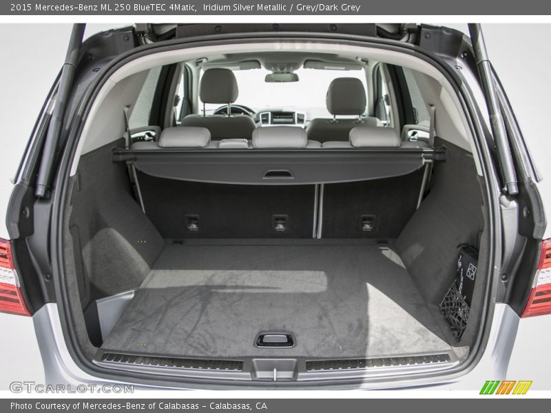 Iridium Silver Metallic / Grey/Dark Grey 2015 Mercedes-Benz ML 250 BlueTEC 4Matic