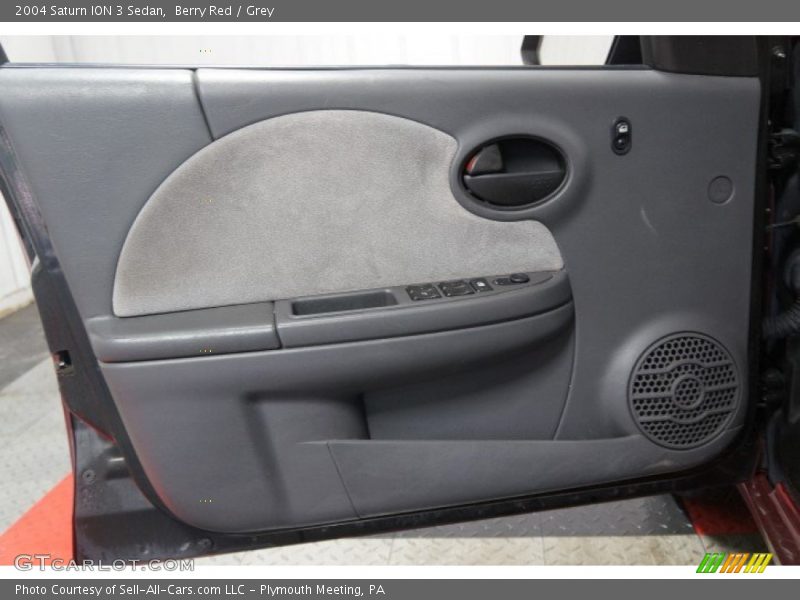 Berry Red / Grey 2004 Saturn ION 3 Sedan