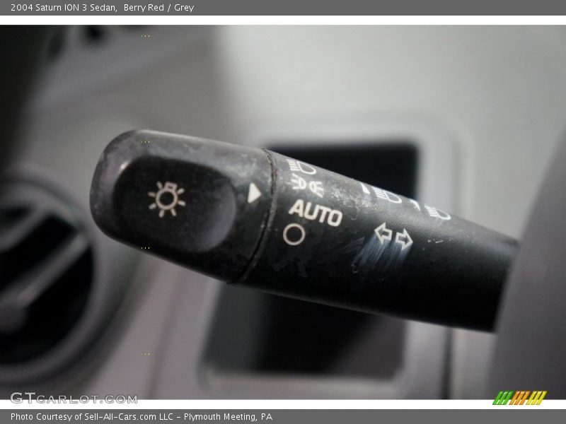 Berry Red / Grey 2004 Saturn ION 3 Sedan