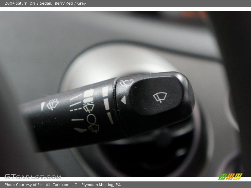 Berry Red / Grey 2004 Saturn ION 3 Sedan