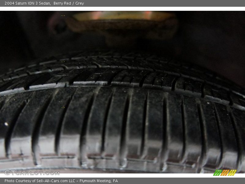 Berry Red / Grey 2004 Saturn ION 3 Sedan