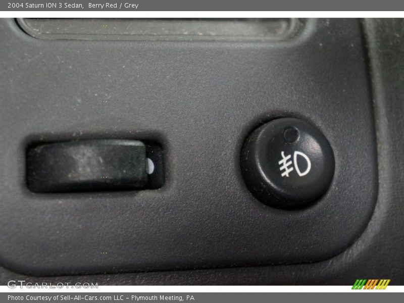Berry Red / Grey 2004 Saturn ION 3 Sedan