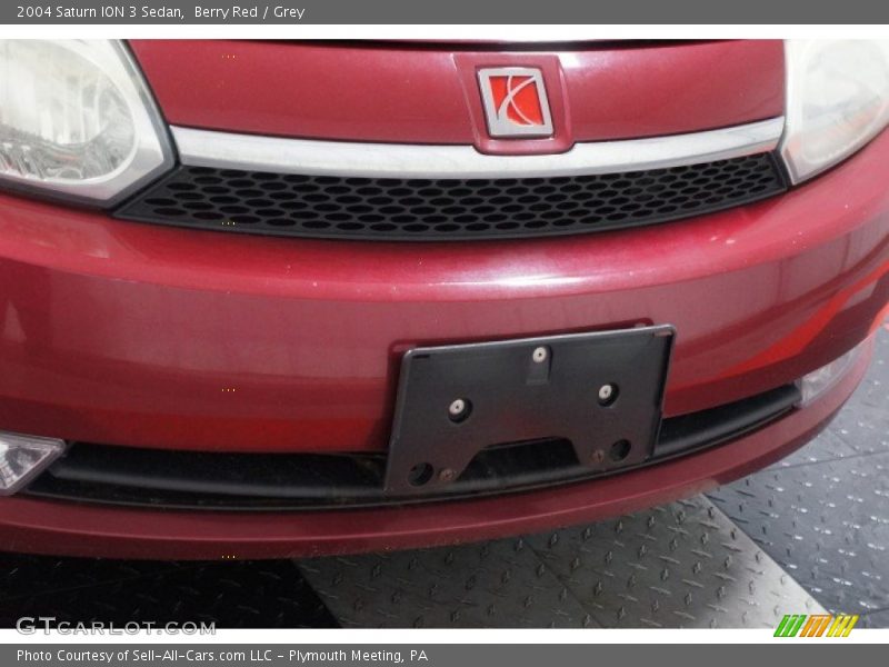 Berry Red / Grey 2004 Saturn ION 3 Sedan