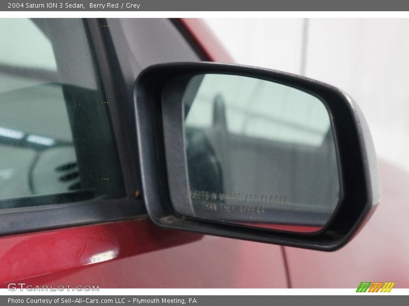 Berry Red / Grey 2004 Saturn ION 3 Sedan