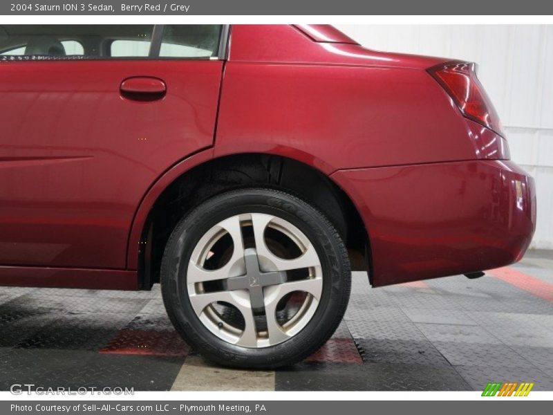 Berry Red / Grey 2004 Saturn ION 3 Sedan