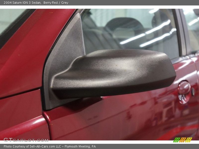 Berry Red / Grey 2004 Saturn ION 3 Sedan