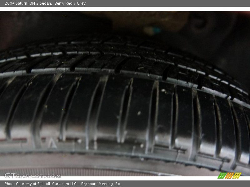 Berry Red / Grey 2004 Saturn ION 3 Sedan