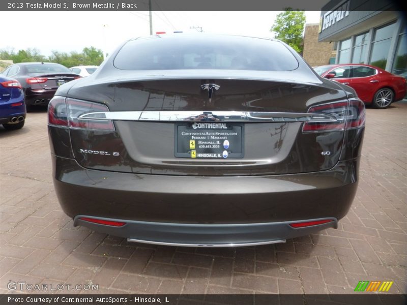 Brown Metallic / Black 2013 Tesla Model S