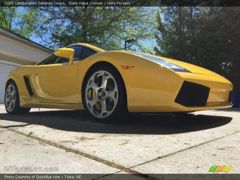 Giallo Halys (Yellow) / Nero Perseus 2005 Lamborghini Gallardo Coupe