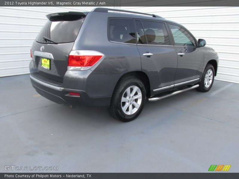 Magnetic Gray Metallic / Ash 2012 Toyota Highlander V6