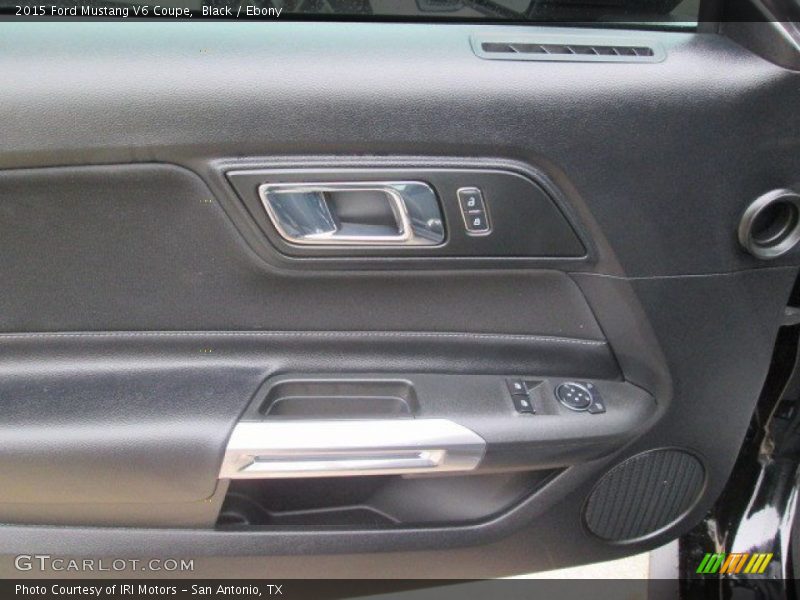 Black / Ebony 2015 Ford Mustang V6 Coupe