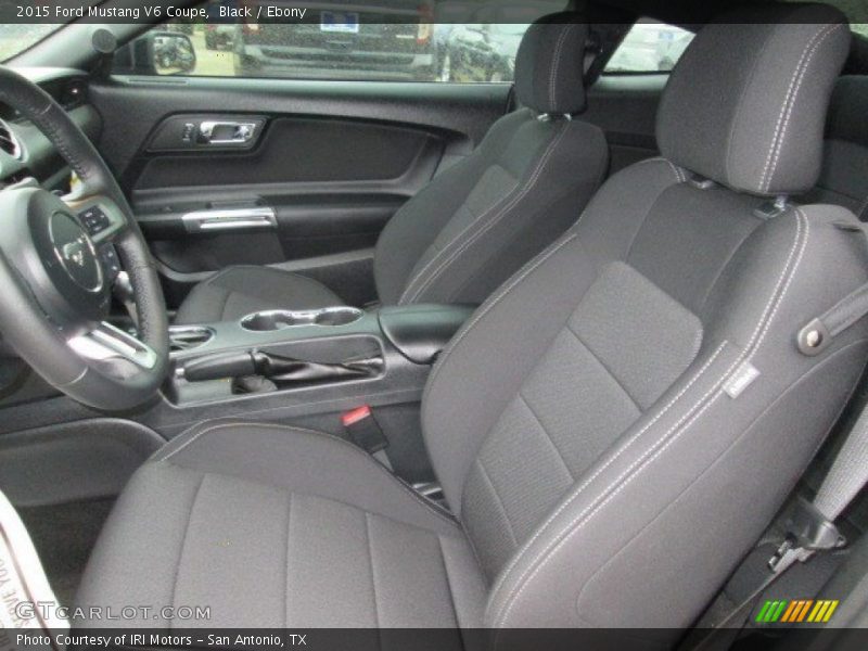 Black / Ebony 2015 Ford Mustang V6 Coupe