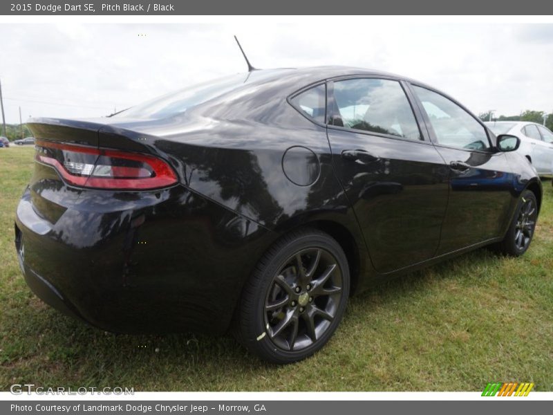 Pitch Black / Black 2015 Dodge Dart SE