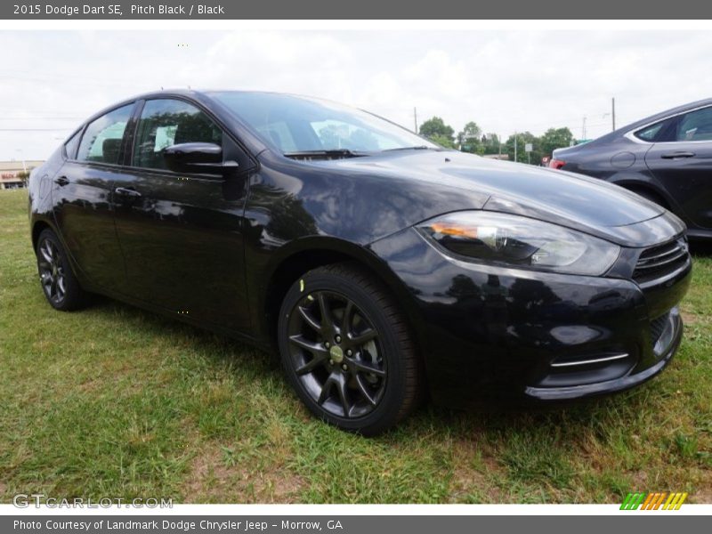 Pitch Black / Black 2015 Dodge Dart SE